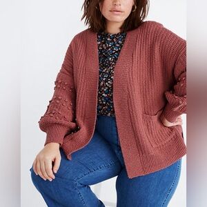 MADEWELL - Bobble Cardigan Sweater - XXL
